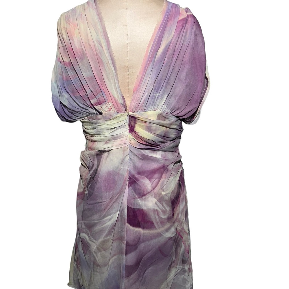 Roberto Cavalli NWT “Abito” lilac silk dress in size 42 (US size 6). Gorgeous - Picture 13 of 15